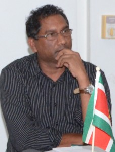 SVB-penningmeester Bidjai Mankoe