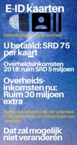Nieuwe Identiteitskaarten voor Surinamers1