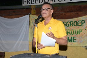 n Baldew, voorzitter van de Organisatie Hindoe Media (OHM)