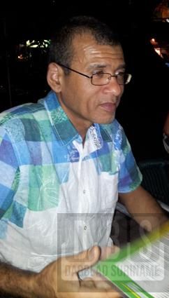 Watermanagement ingenieur Roland King, gewezen directeur Civiel Technische Werken van het Ministerie van Openbare Werken Transport en Communicatie.