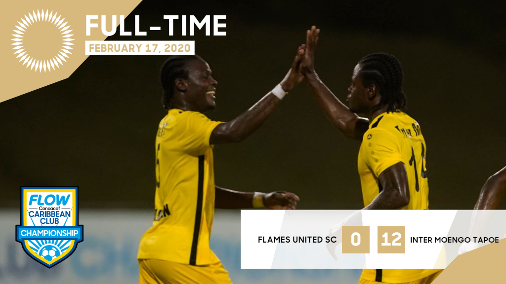 Inter Moengotapoe maatje te groot voor Flames United Dagblad Suriname