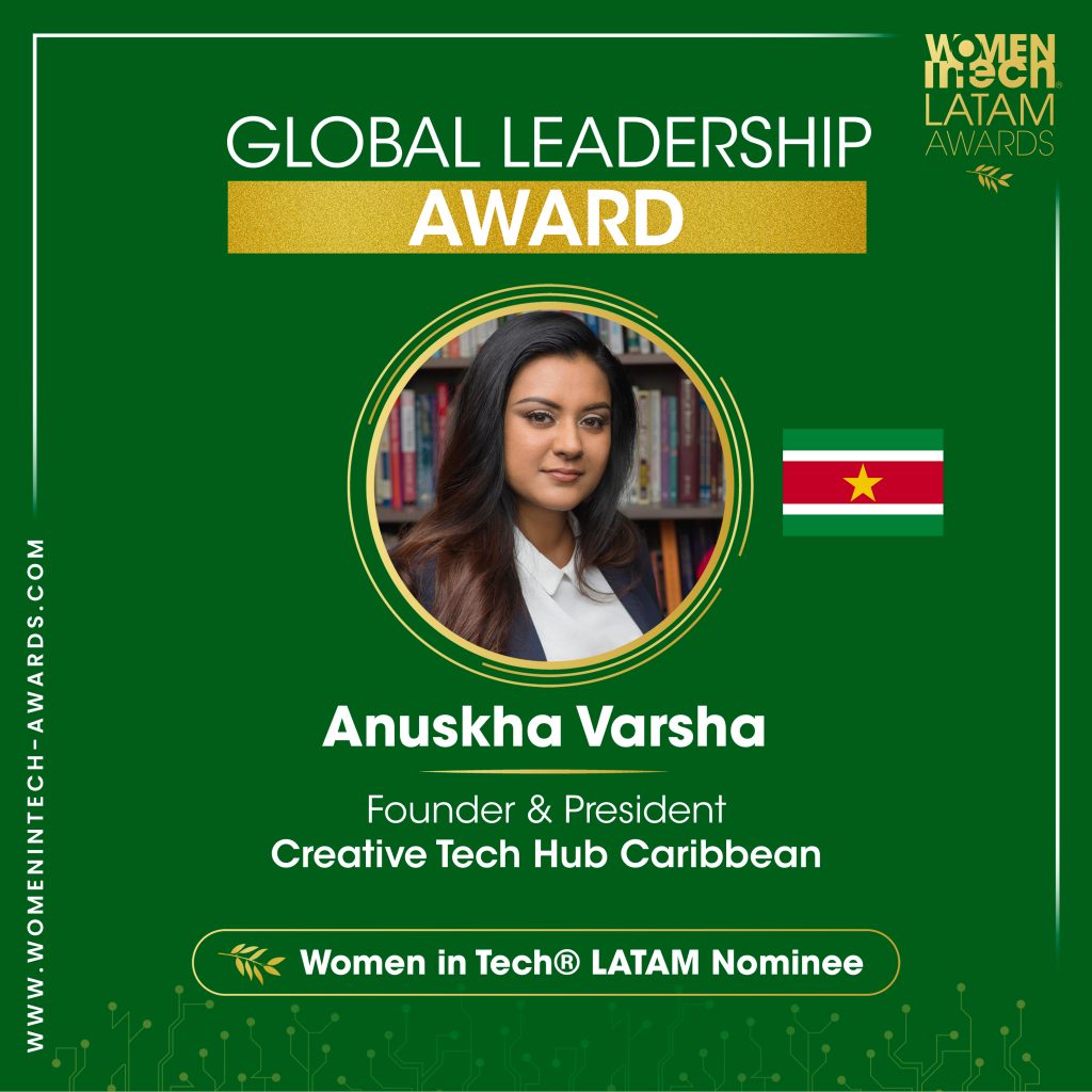 Global Leadership Award nominatie voor Suriname Dagblad Suriname